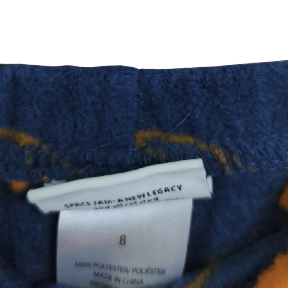 Space Jam Pajama Pants Size 8.